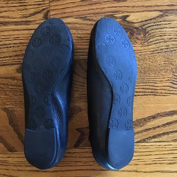 Tory Burch Black Reva Ballet Flats - Picture 3 of 4